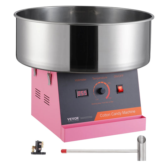Commercial Cotton Candy Machine – 1000W Electric Floss Maker