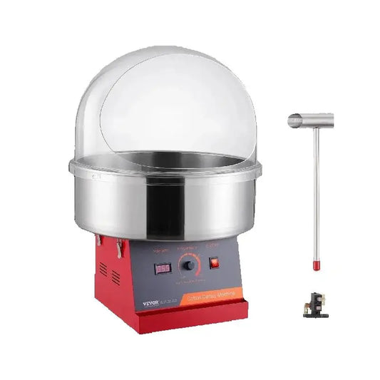 Commercial Cotton Candy Machine – 1000W Stainless Steel